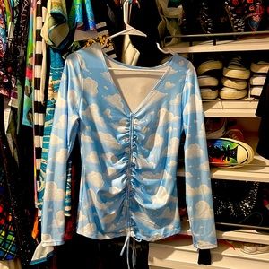 Blackmilk Cloud Nine Strung Up long sleeve top NWT